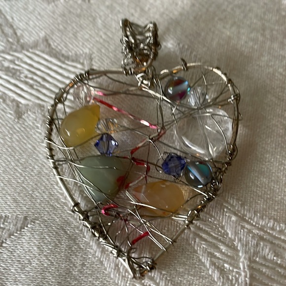 Trio of Heart Theme Pendants Valentines 💘 Jewelry - Picture 2 of 7